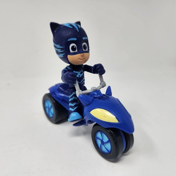 PJ Masks Catboy Figure & Cat Car Motorcycle Bike Toy Set - Picture 2 of 12